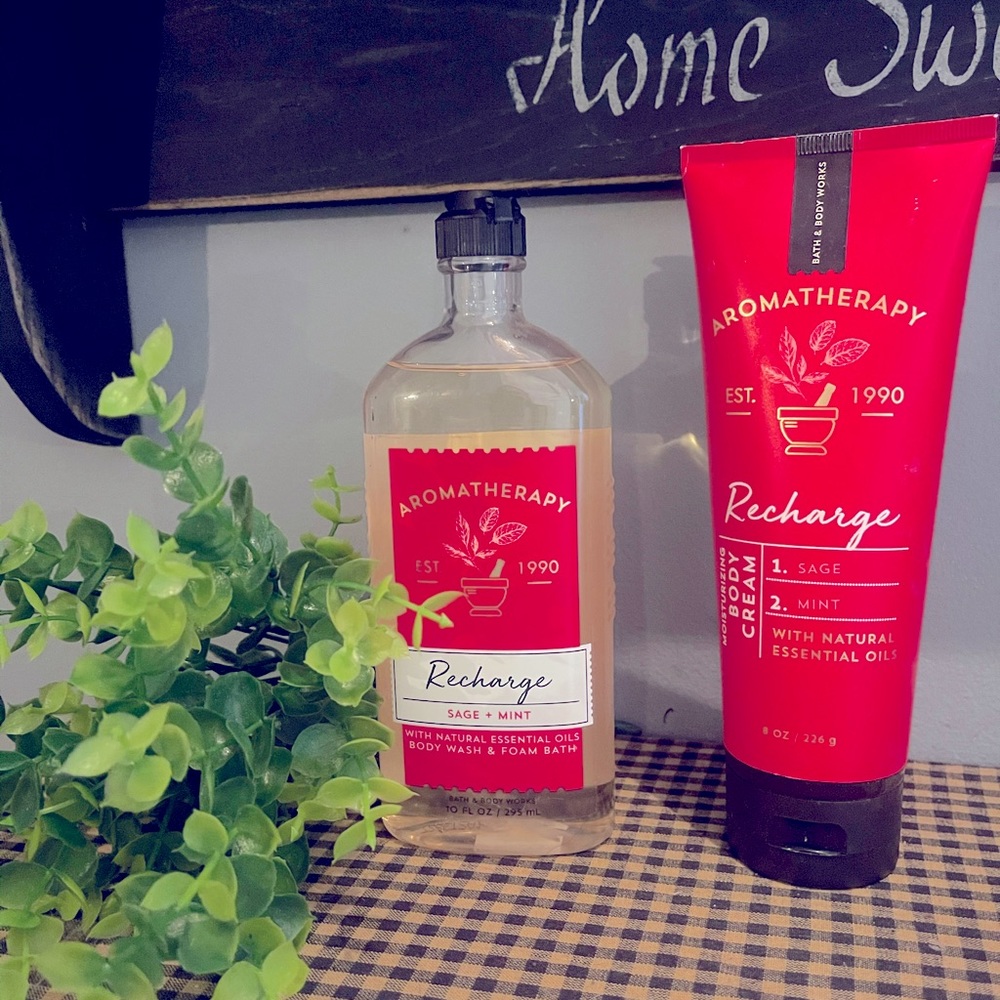 Bath and Bodyworks aromatherapy Recharge